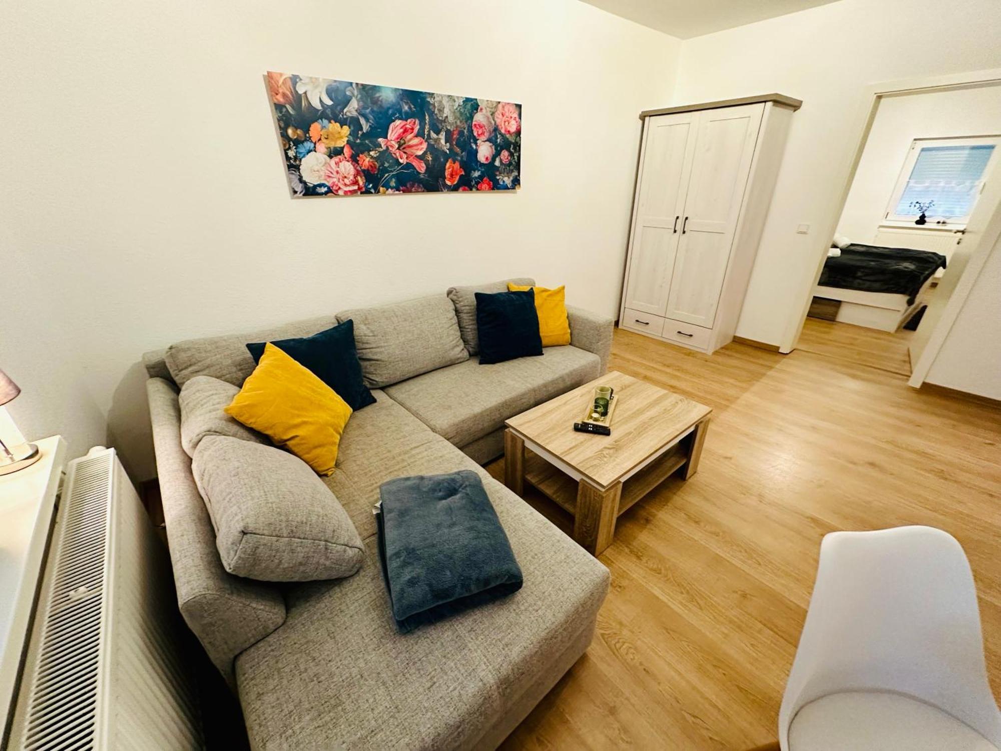 Fewo Kastanie Mit Balkon #Netflix #Innenstadtnaehe Von Harztraveler باد هازبرغ المظهر الخارجي الصورة